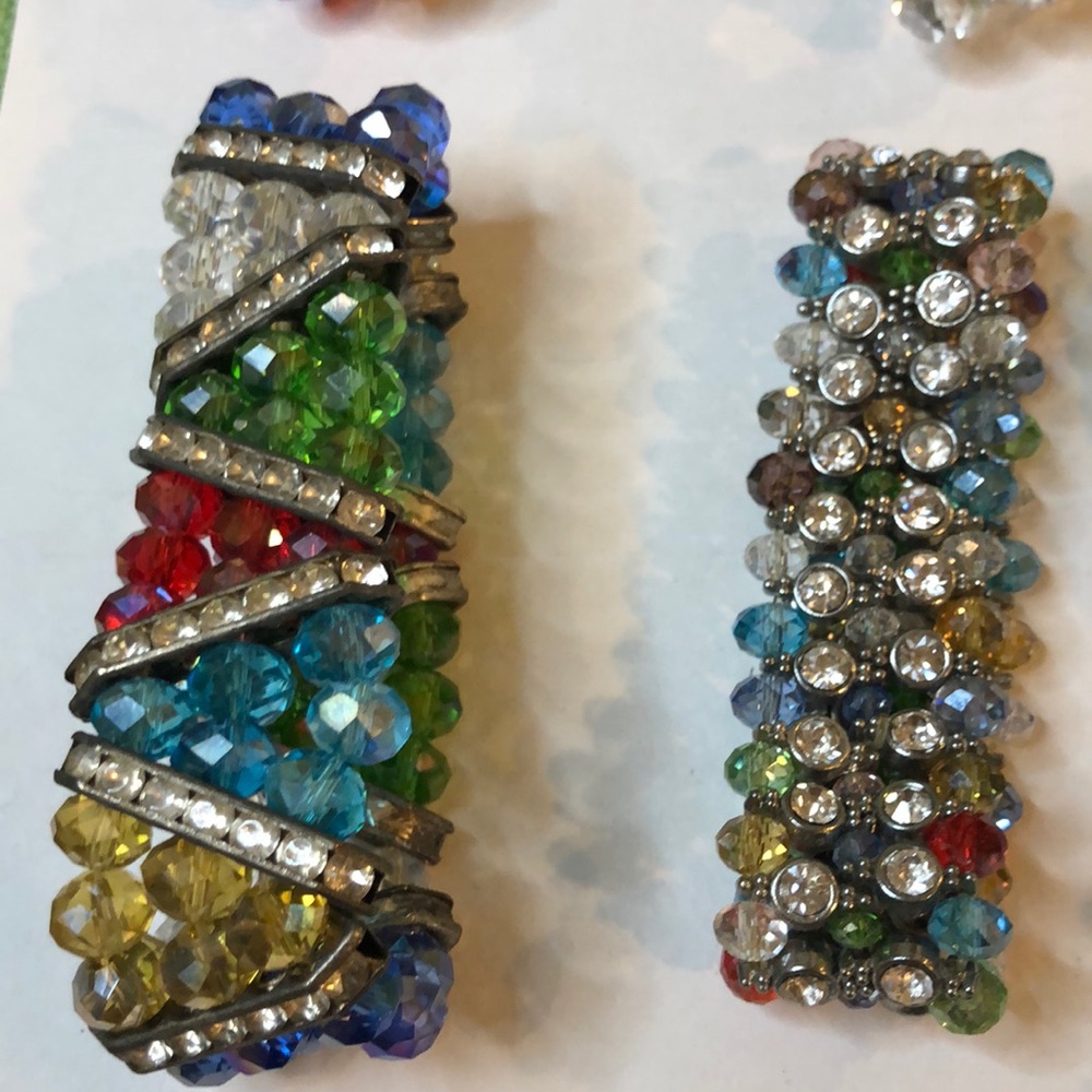 7 beaded bracelets stretchy - Picture 3 of 6